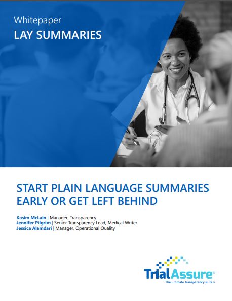 trialassure plain language summaries lay summary whitepaper
